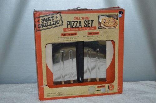 Just grillin grill pizza stone - grillin,