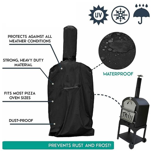 Pizza oven cover 170x65x55cm - cover,